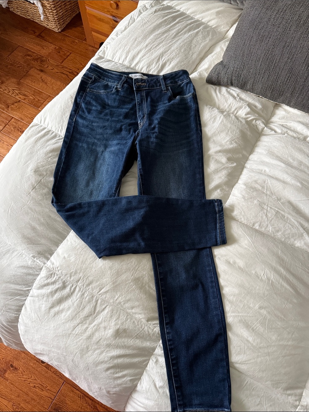 Zenana Dark Blue Slim Fit Jeans